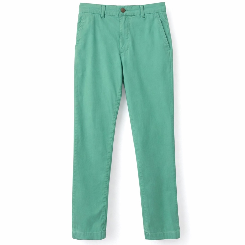 Vineyard Vines Men’s Breaker Green Stretch Chino Pants Size 30x32